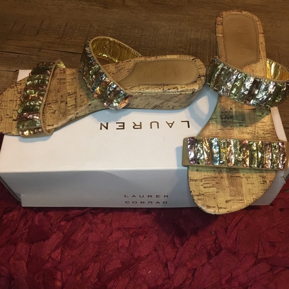 Noelle wedge crystal wedges.